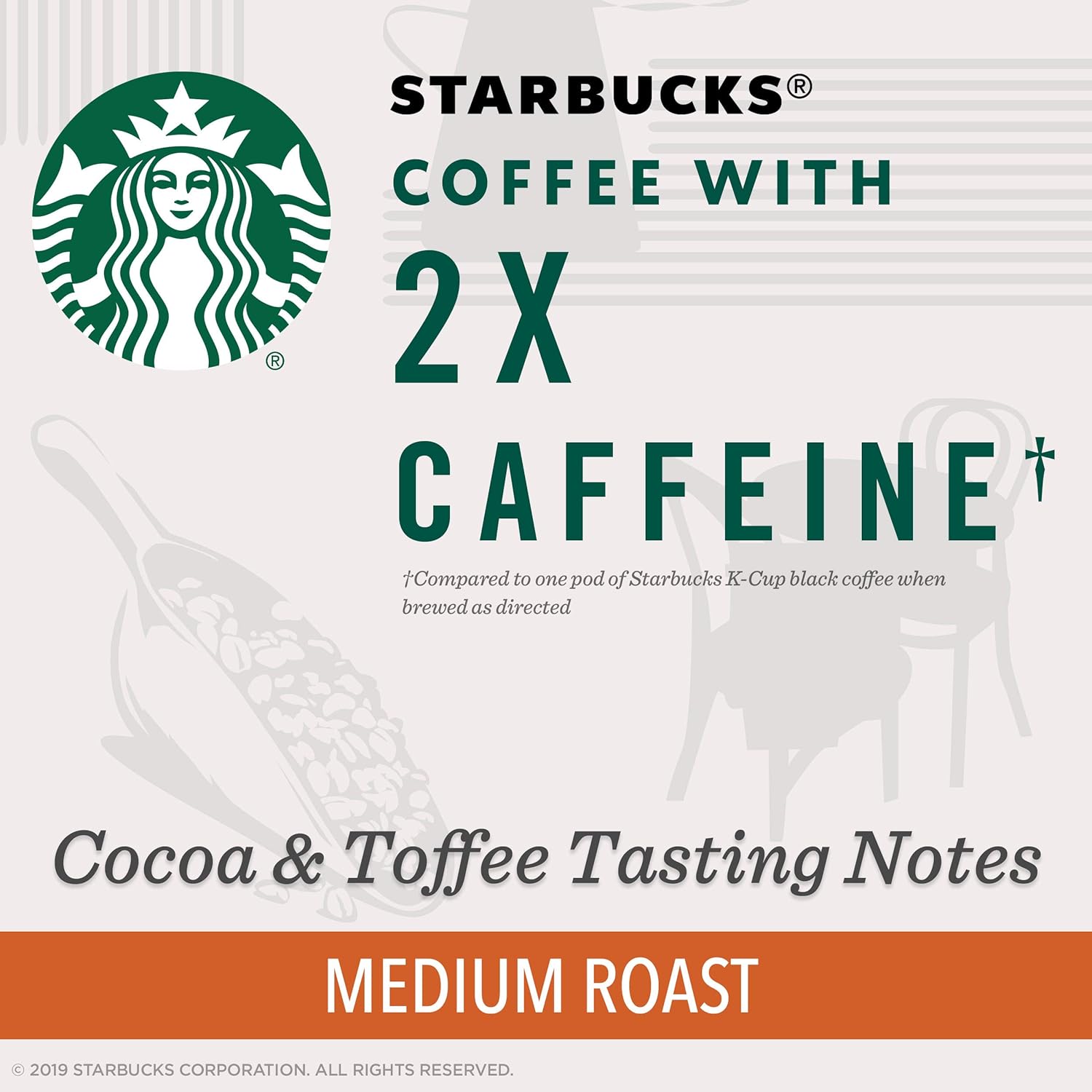 Starbucks K-Cup Coffee Pods, Medium Roast Coffee, Pike Place Roast for Keurig Brewers, 100% Arabica, 4 boxes (96 pods total)
