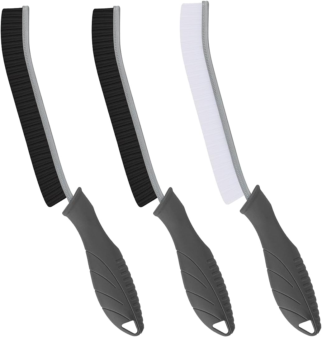 SXhyf Cleaning Brush - Hard Bristle Crevice Cleaning Brush, Multifunctional Gap Scrub Brush, Home Essentials, Bathroom Cleaner Tools for Household Use, Kitchen, Window, Faucets, Toilet, Grout, Car