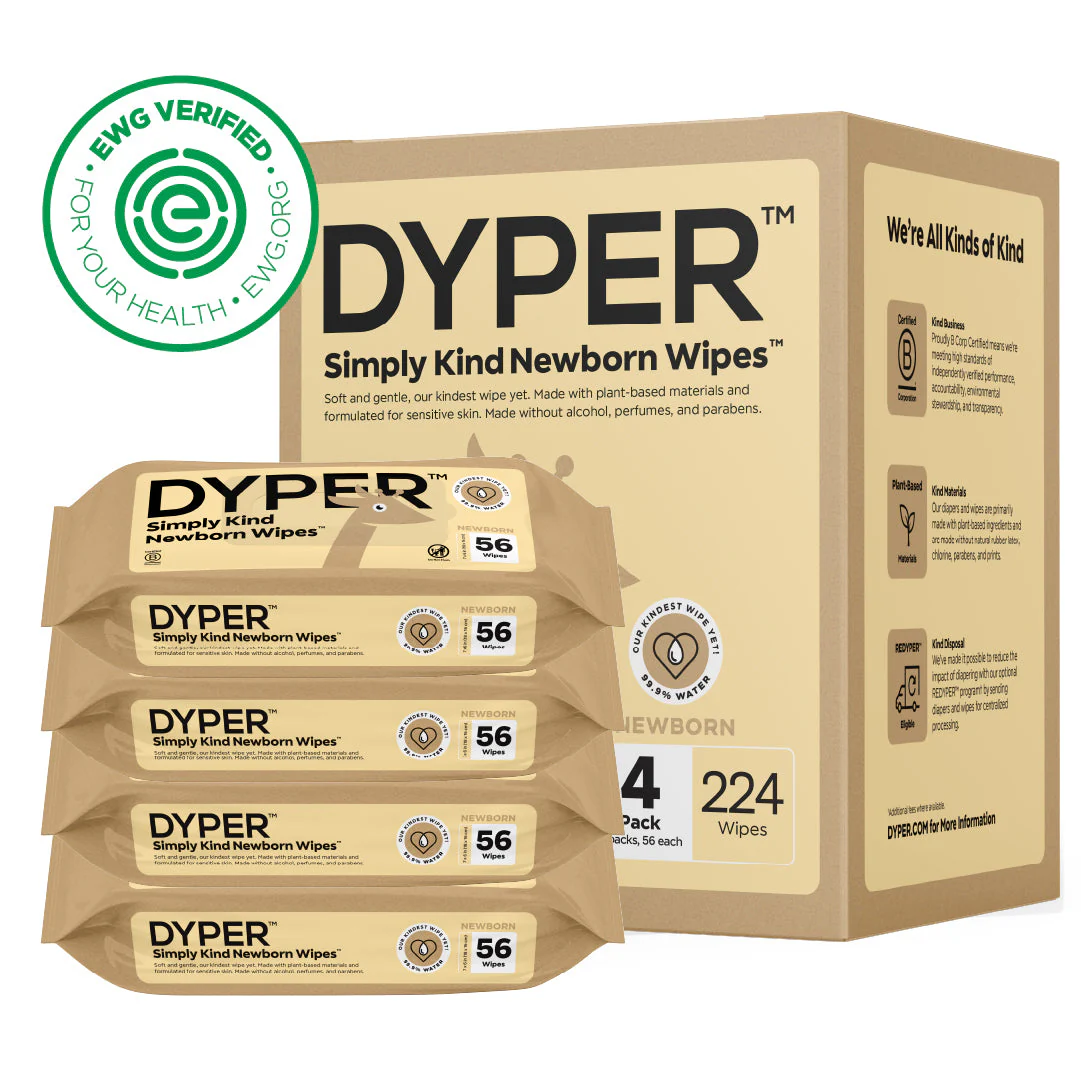 DYPER Newborn Baby Wipes