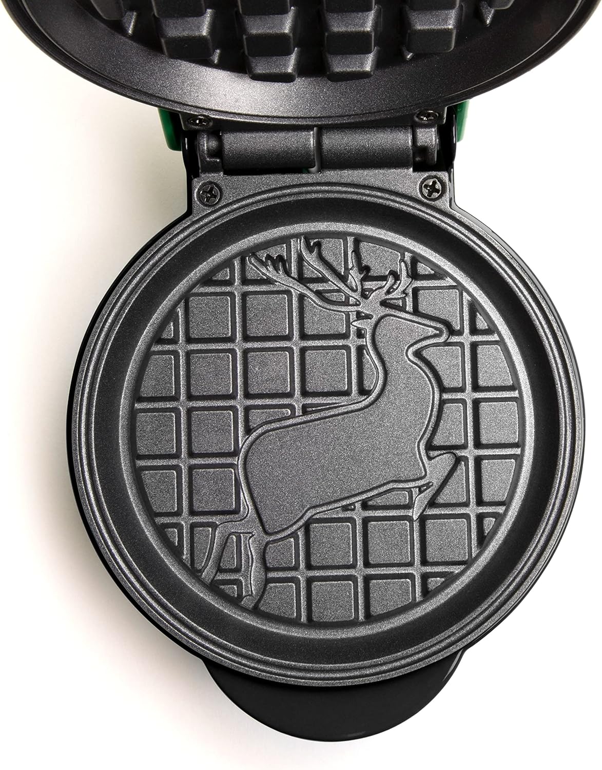 Nostalgia MyMini Cars and Trucks Shape Electric Waffle Maker, 5-Inch Non-Stick Griddle for Waffles, Hash Browns, Eggs, and More, Yellow