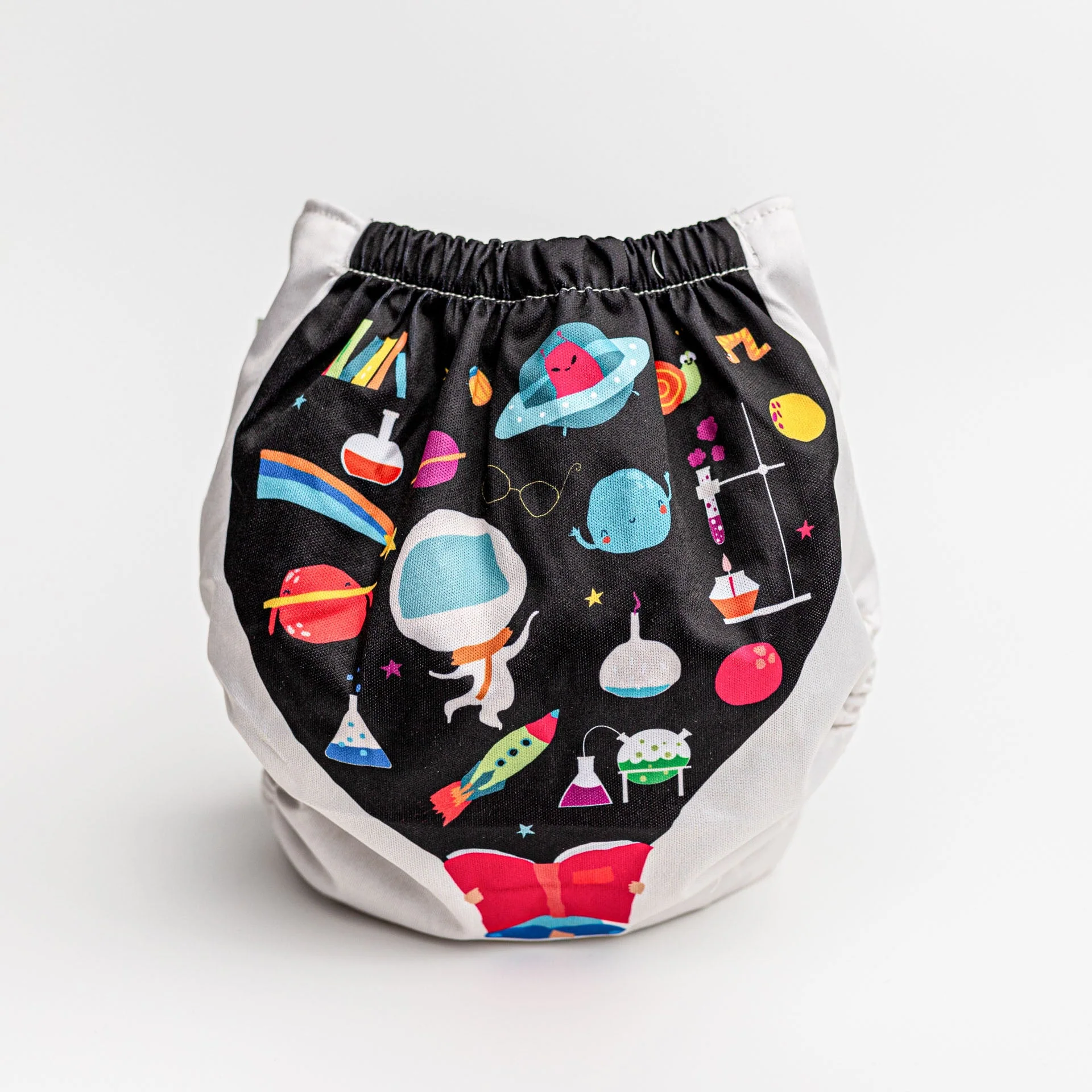 Kinder Cloth Diaper Co. Patterned Pocket Cloth Diaper with Athletic Wicking Jersey