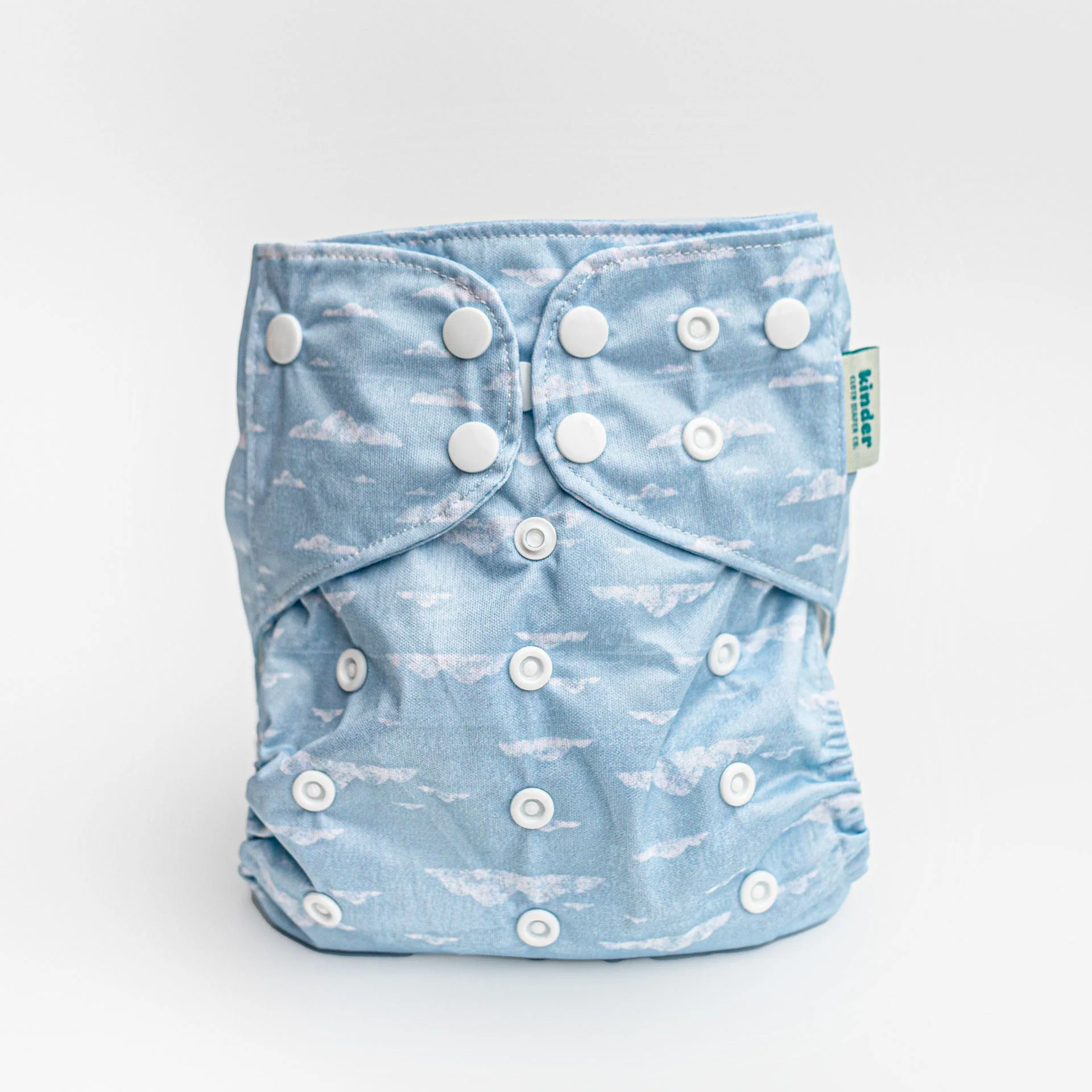 Kinder Cloth Diaper Co. Patterned Pocket Cloth Diaper with Athletic Wicking Jersey