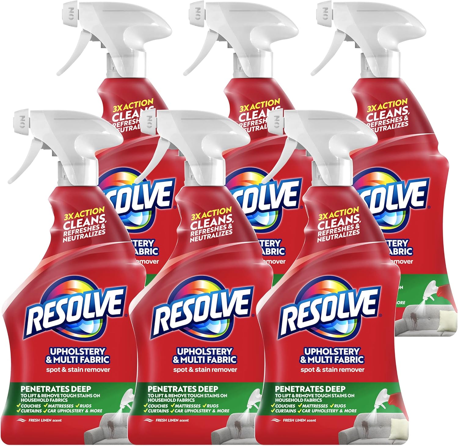 Resolve 22 fl oz Multi-Fabric Cleaner Liquid and Upholstery Stain Remover