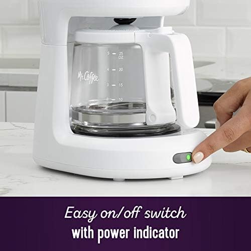 Mr. Coffee® 5-Cup Mini Brew Switch Coffee Maker, Black