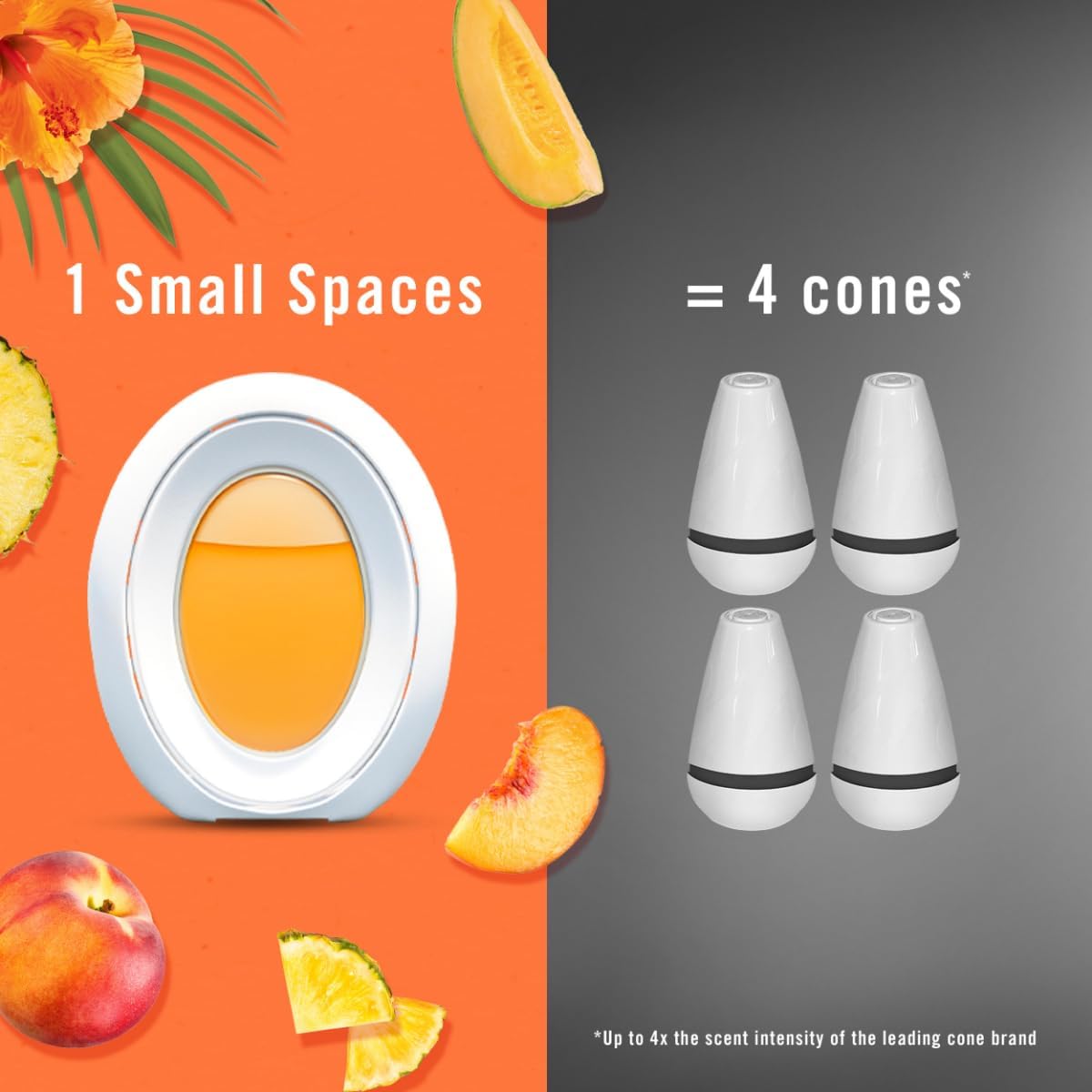 Febreze Small Spaces Air Freshener Linen & Sky, .25 fl. oz., Pack of 4