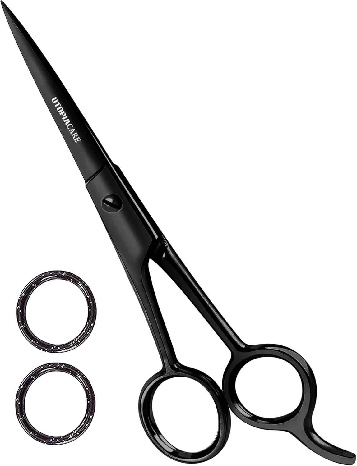Utopia Care Hair Cutting and Hairdressing Scissors 6.5 Inch, Premium Stainless Steel shears with smooth Razor & Sharp Edge Blades, for Salons, Men & Women, Kids, Adults, & Pets - Silver
