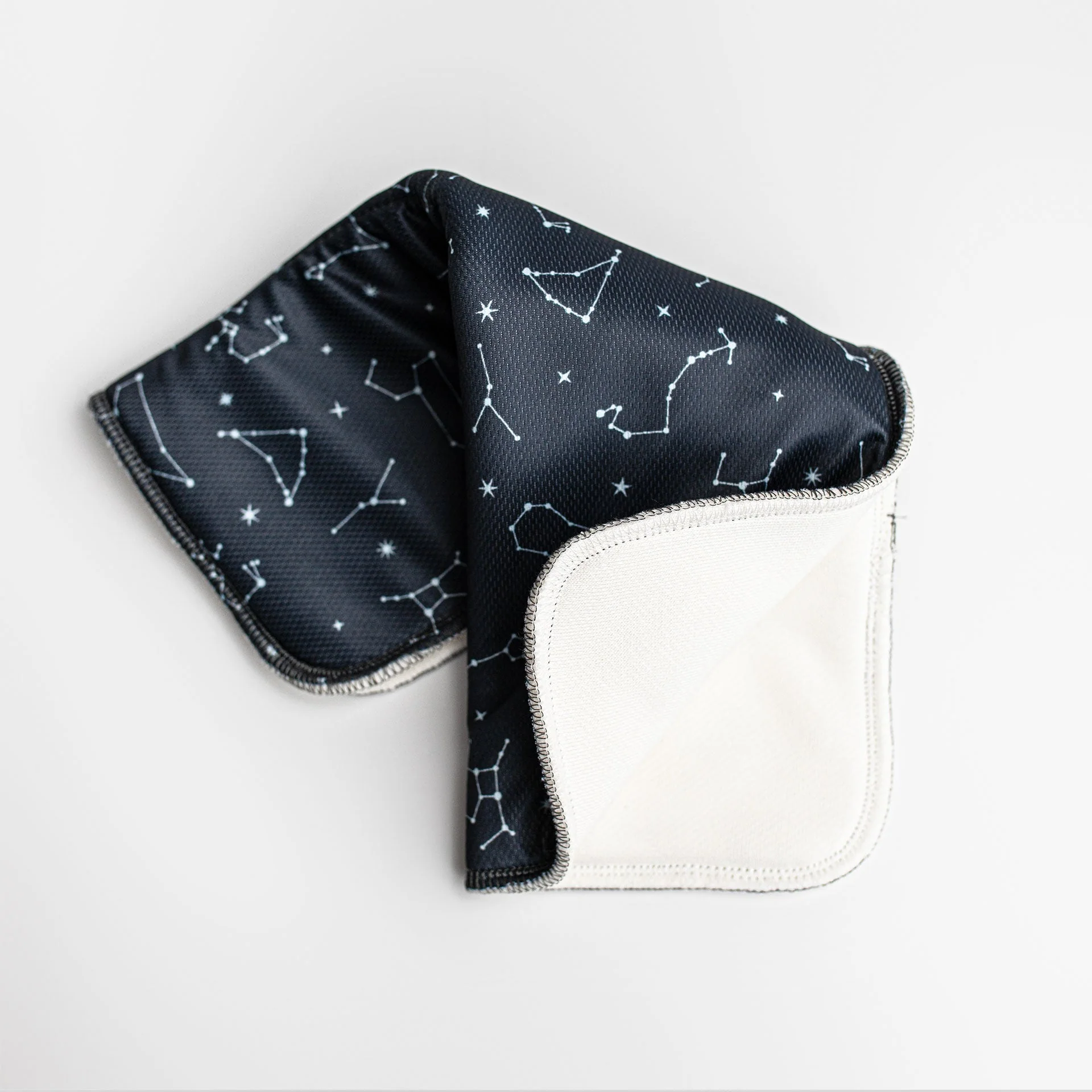 Kinder Cloth Diaper Co. 3-Layer Bamboo Cotton Bookfold Insert with Athletic Wicking Jersey