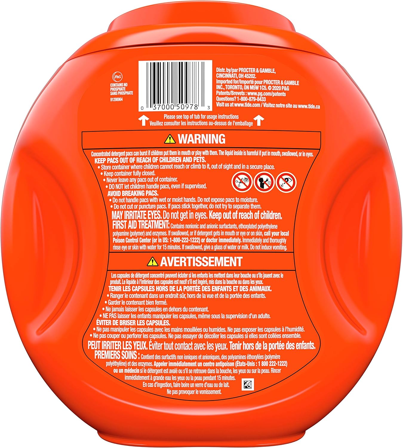 Tide PODS Liquid Laundry Detergent Soap Pacs, Powerful 3-in-1 Clean in One Step, He Compatible, Spring Meadow Scent, 76 Count