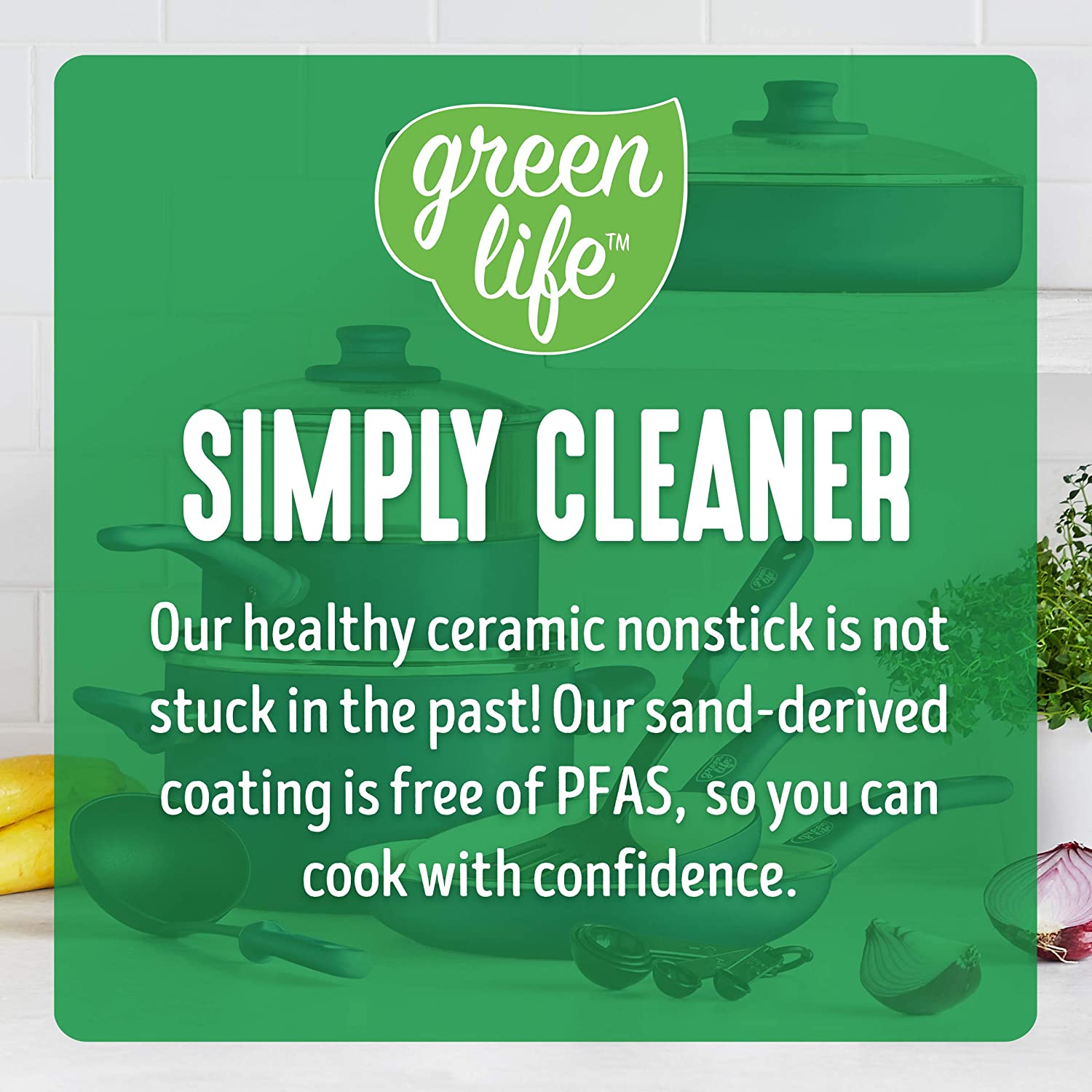 Ceramic non-stick 12-piece pan set