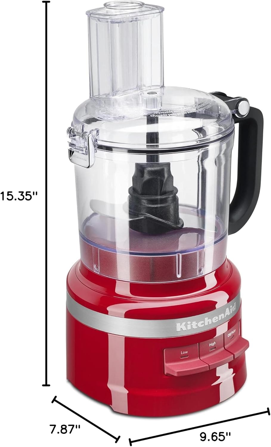KitchenAid KFP0718CU Food Processor, 7 Cup, Contour Silver