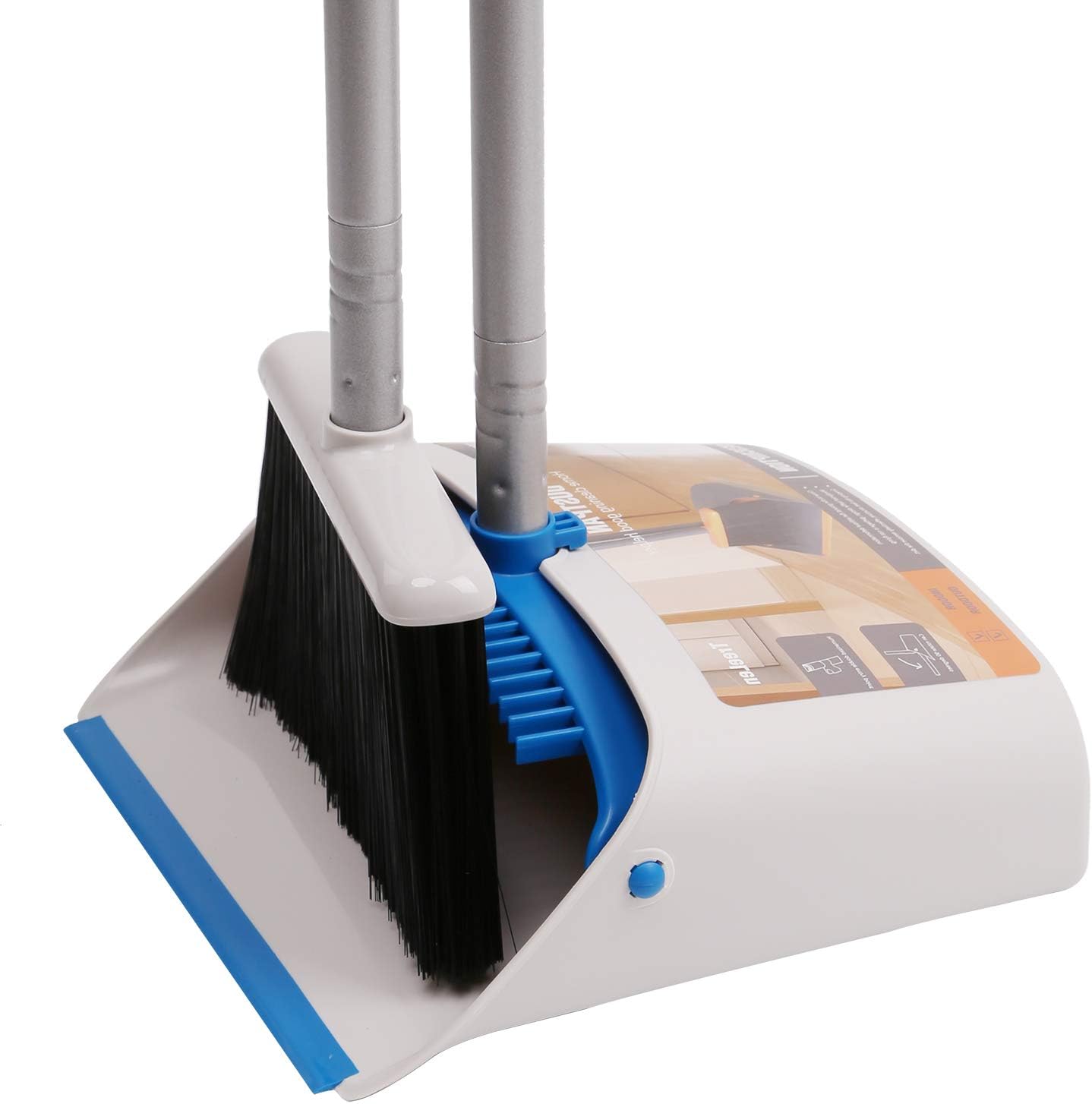 TreeLen Broom and Dustpan Set with 52
