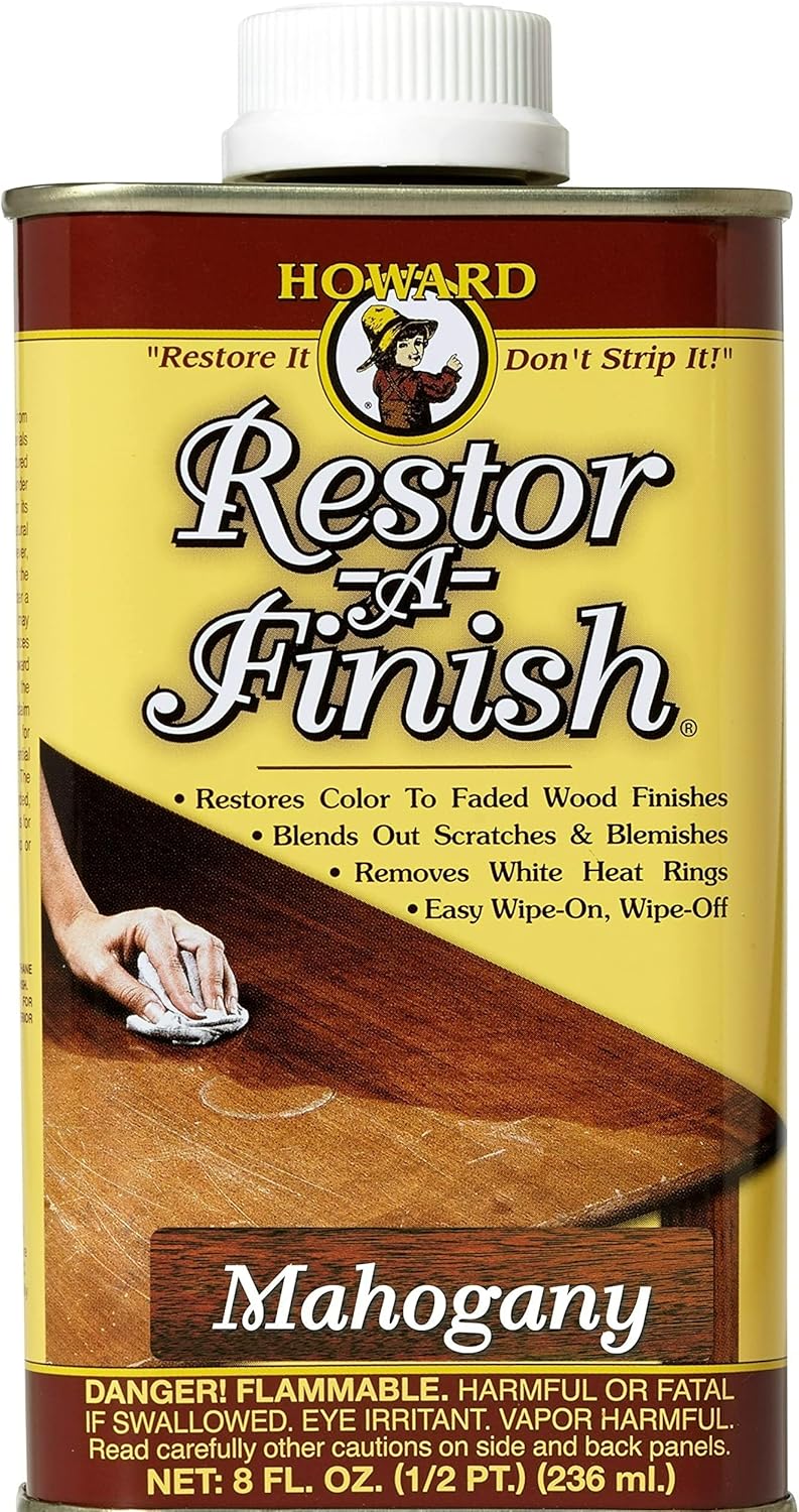 HOWARD RF8 Products Restor-A-Finish, 8 oz, Cherry, 8 Fluid Ounces