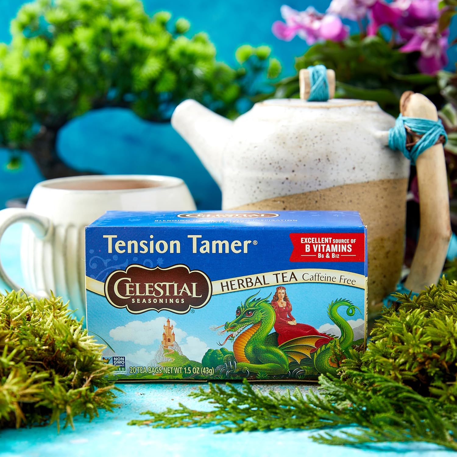 Celestial Seasonings Bengal Spice Herbal Tea, Caffeine Free, 20 Tea Bags Box, (Pack of 6)
