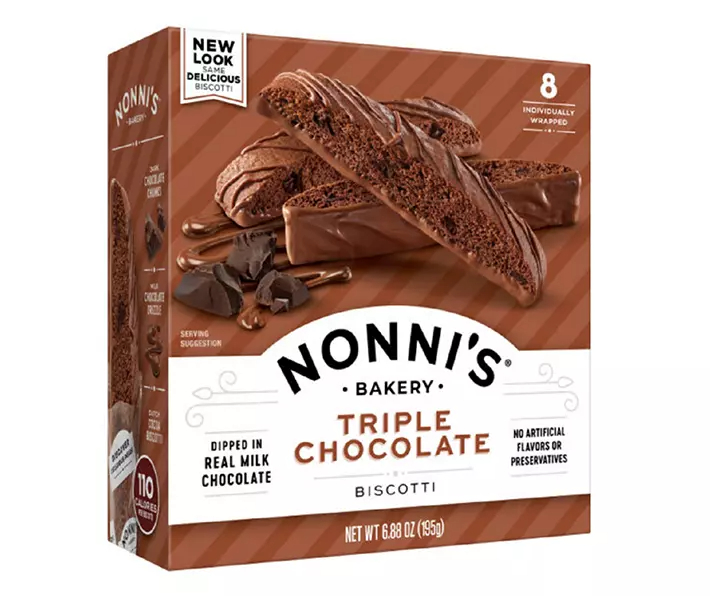 Triple Chocolate Biscotti, 8-Count