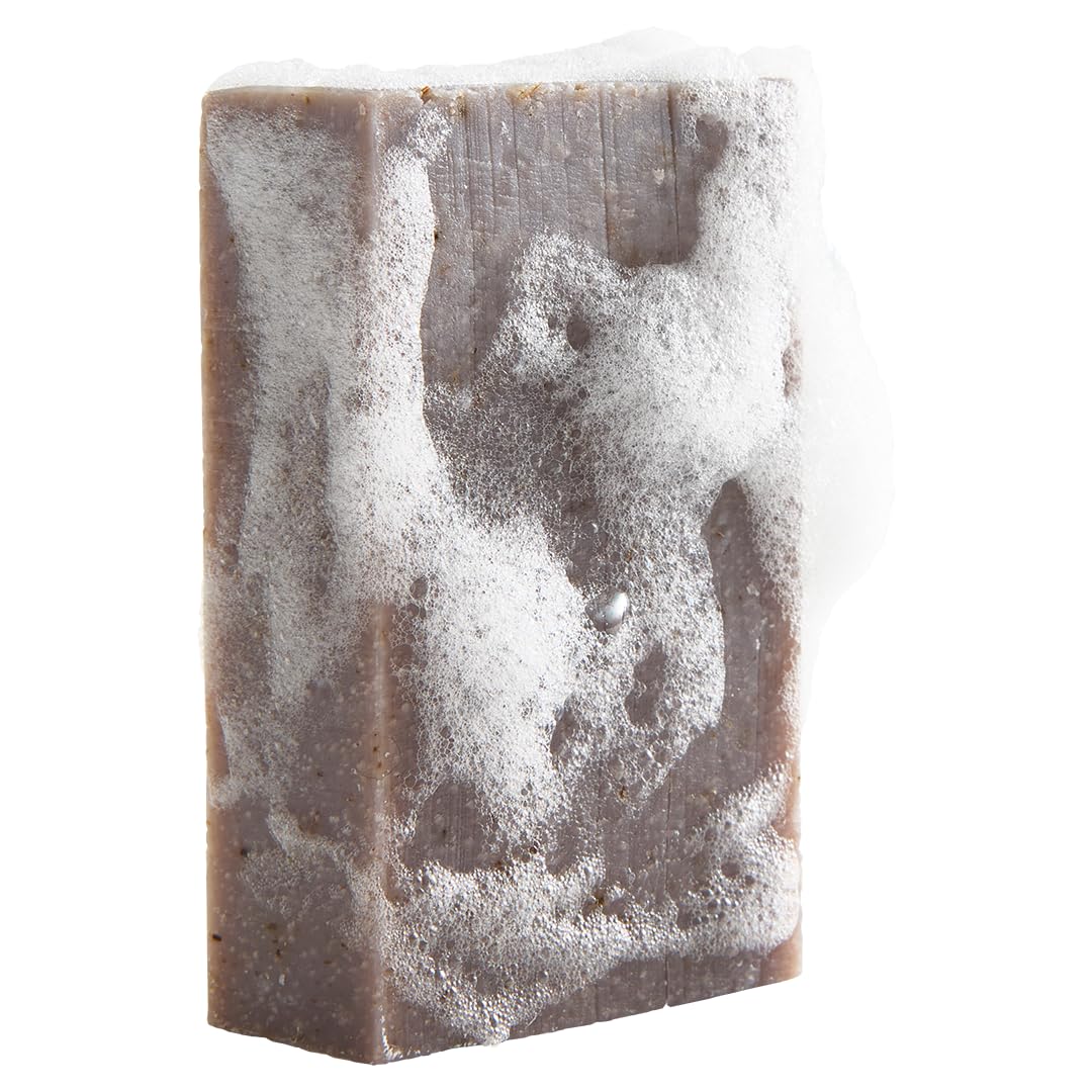 Handmade Vegan Natural Bar Soap Cold Pressed For Face And Body, With Premium Essential Oils, Eucalyptus & Peppermint For Men And Women 3 Pack (Lavender)