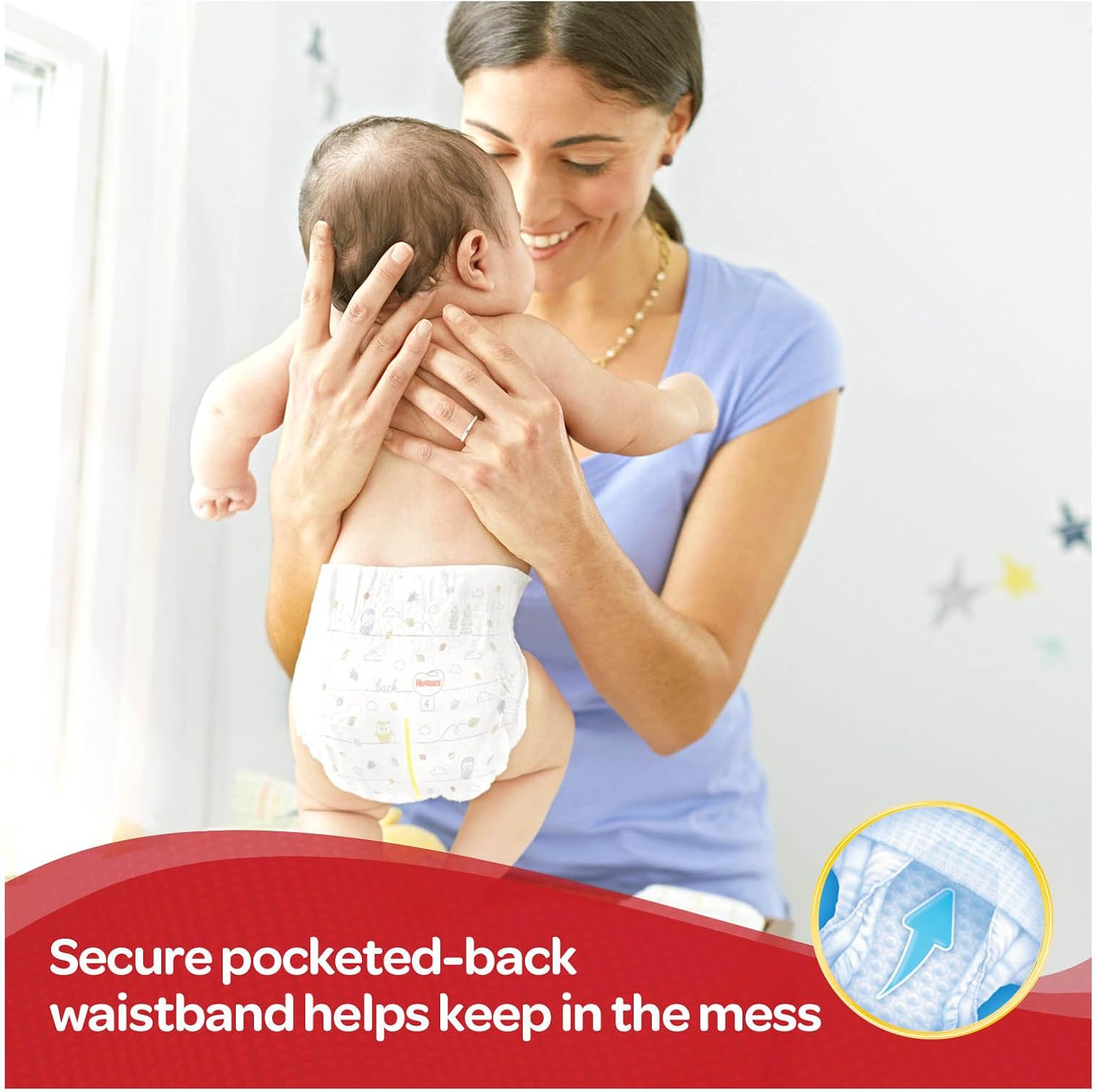 Huggies Size 1 Diapers, Little Snugglers Diapers, Size 1 (8-14 lbs), 198 Ct (6 packs of 33)