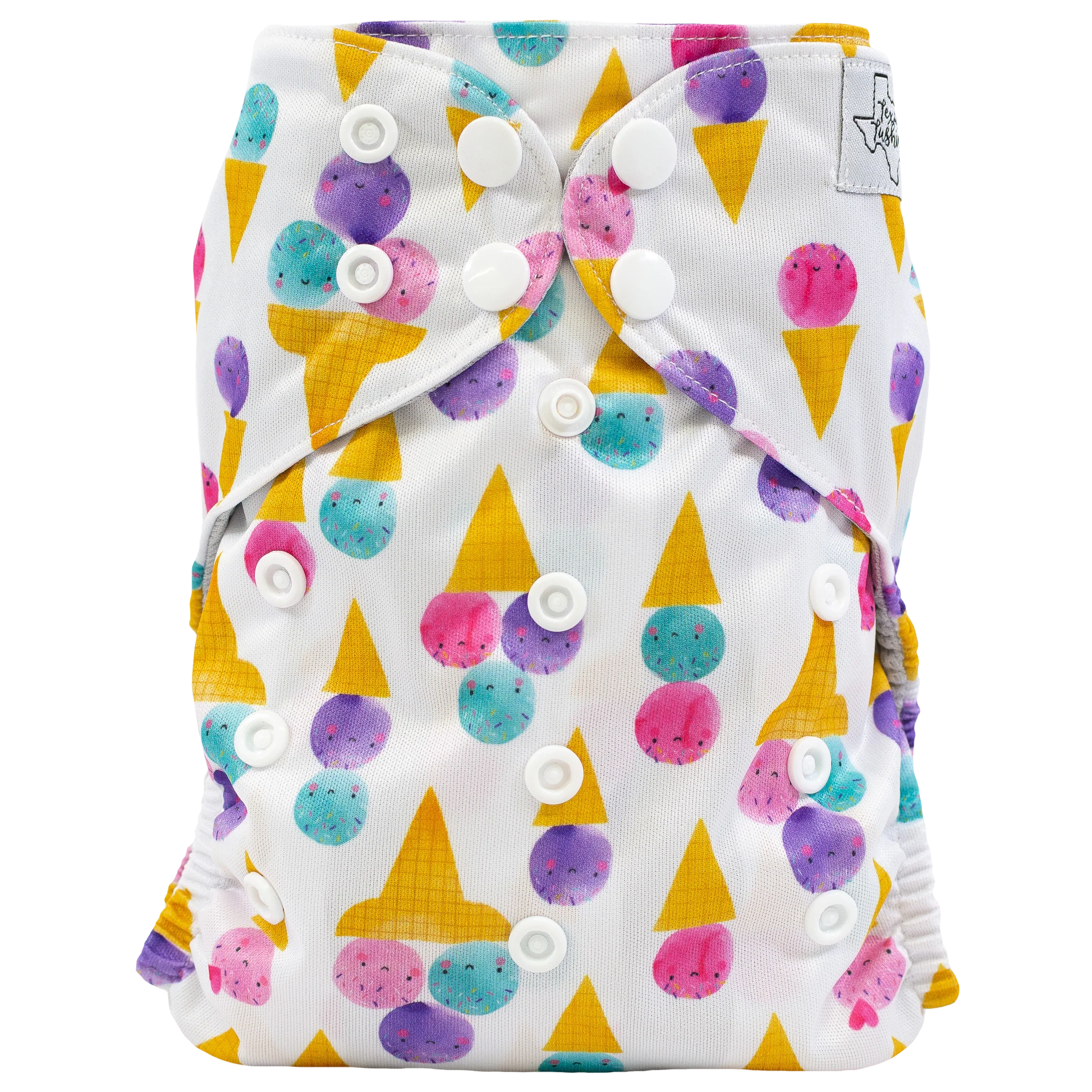 Texas Tushies Slim Fit AIO Cloth Diaper