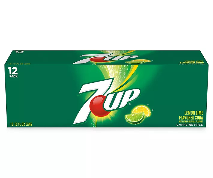 7UP, 12 Fl Oz Cans, 12 Pack