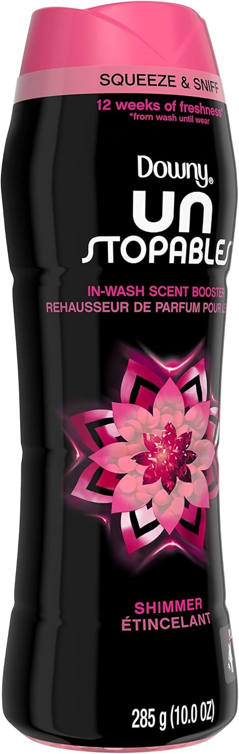 Downy Unstopables In Wash Scent Booster Beads, Fresh Scent, 24 oz, Downy Scent Booster Beads, Unstoppable Laundry Beads, Odor Protection