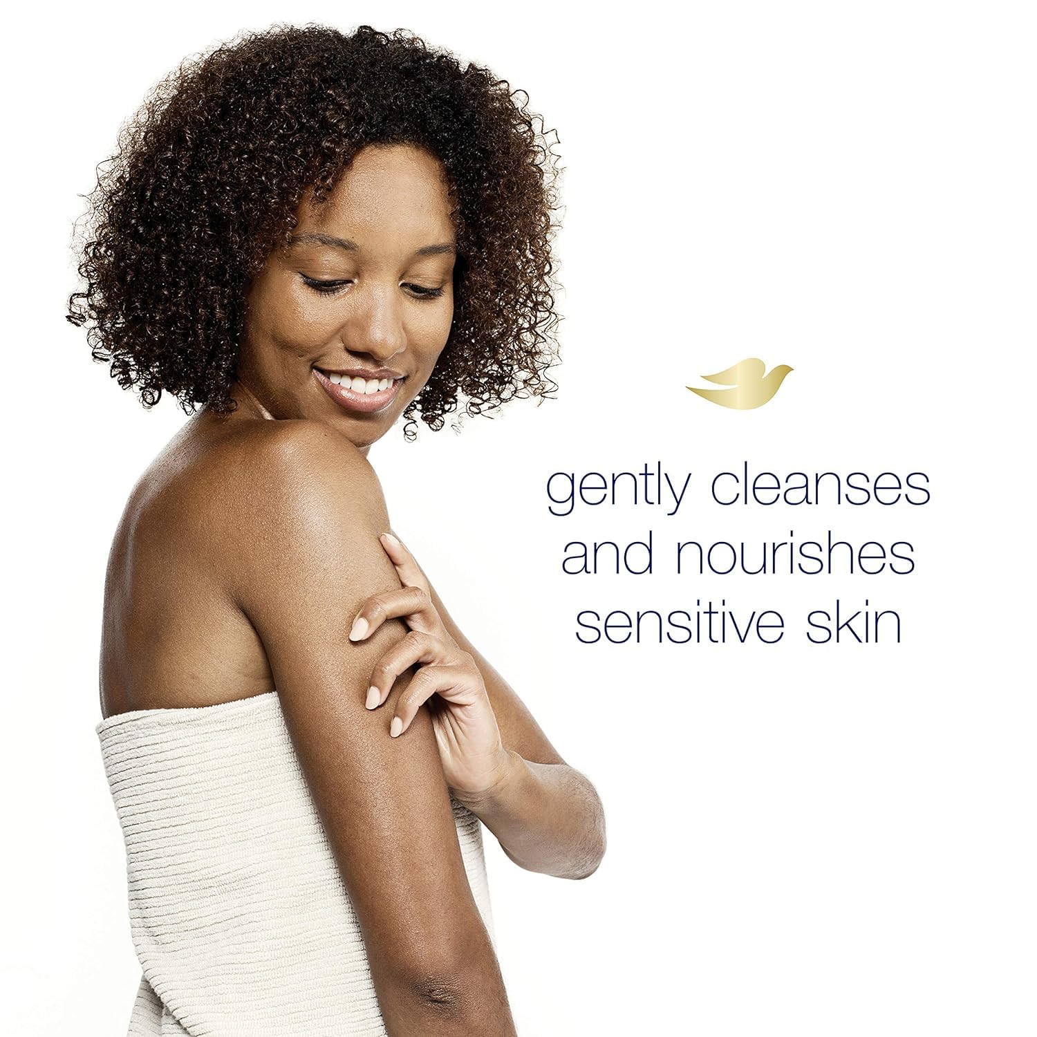 Dove Body Wash 3 Count with Pump Sensitive Skin Hypoallergenic, Paraben-Free, Sulfate-Free, Cruelty-Free, Moisturizing Skin Cleanser Effectively Washes Away Bacteria While Nourishing Skin 30.6 oz