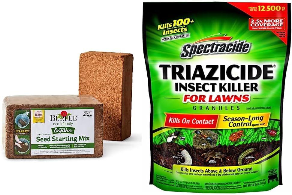 Natural & Organic Garden Coir, 8 quart, (1 Pack)