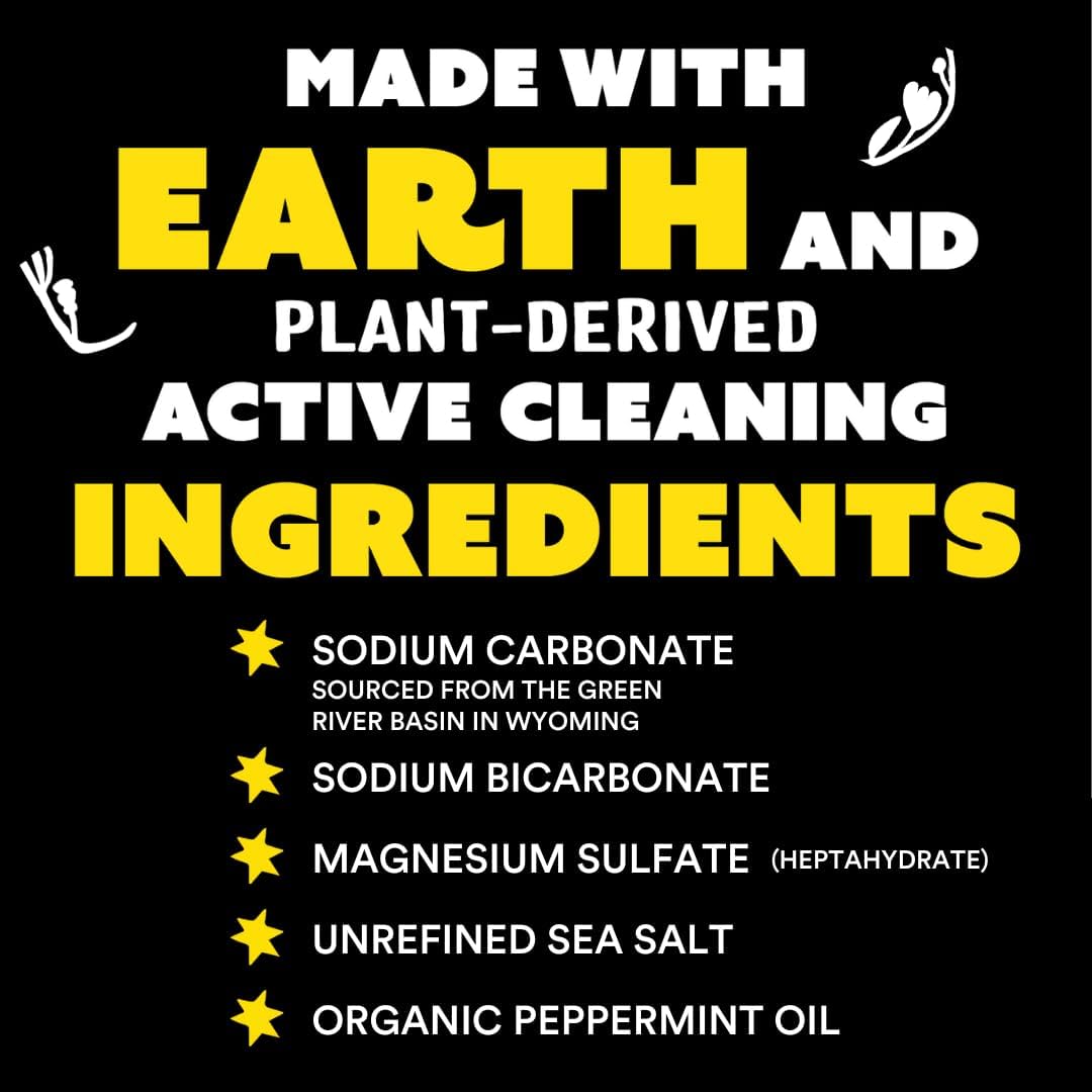 Molly's Suds Original Laundry Detergent Powder | Natural Laundry Detergent Powder for Sensitive Skin | Earth-Derived Ingredients, Stain Fighting | 120 Loads (Unscented)