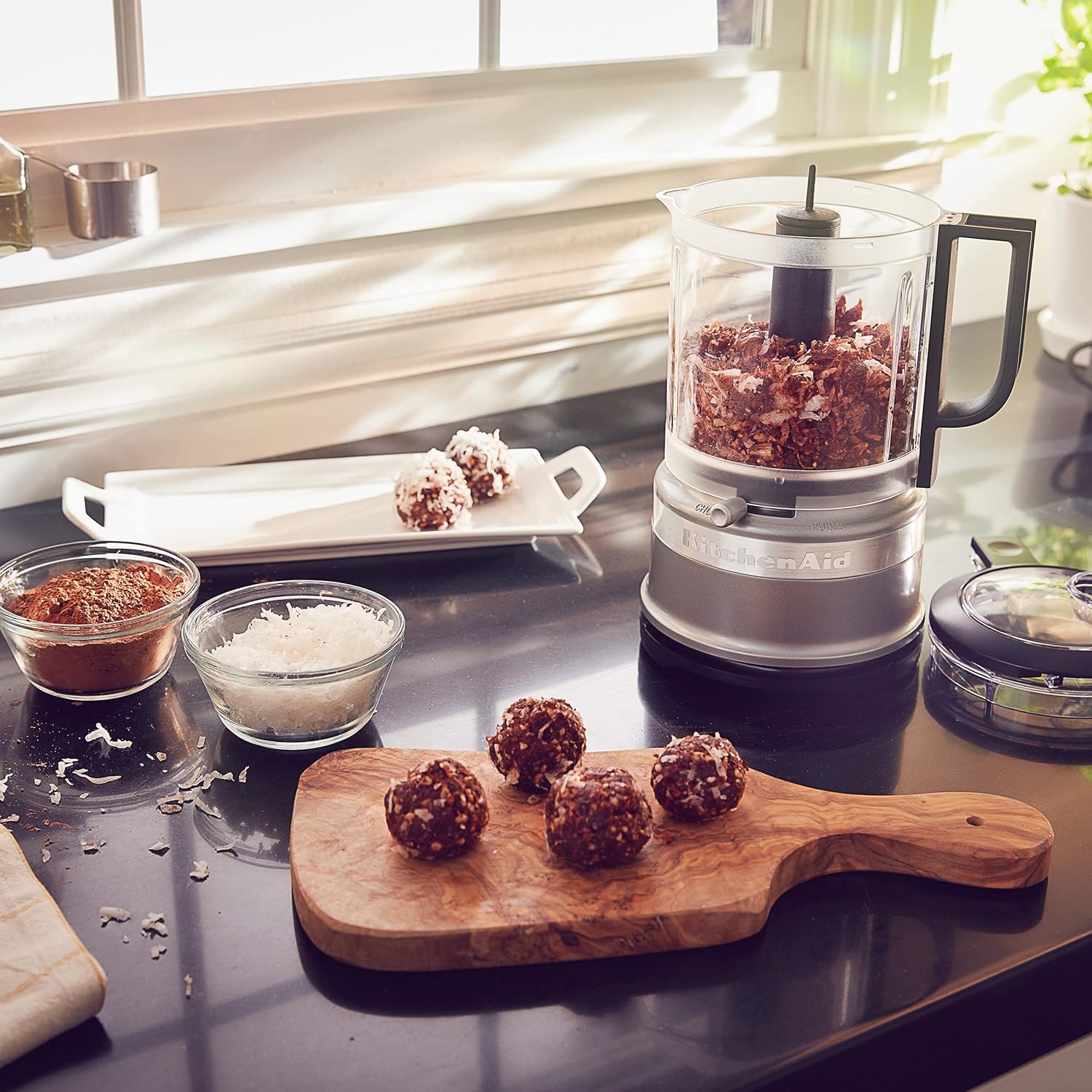 KitchenAid 5 Cup Food Chopper - KFC0516, Empire Red