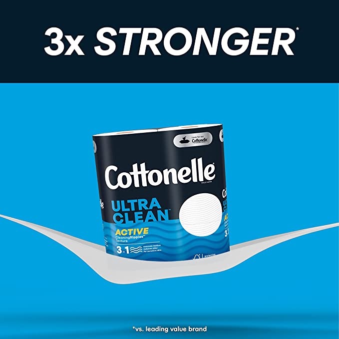 Ultra Clean Toilet Paper 48 Family Mega Rolls(Clearance Sale Only $2.99! Fast Shipping!)