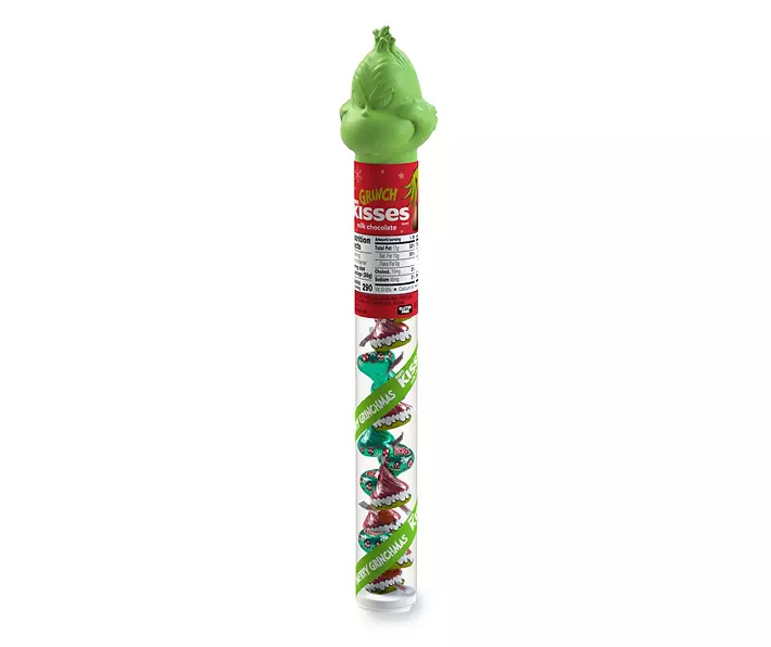 Kisses Milk Chocolate Grinch Cane, 2.08 Oz.