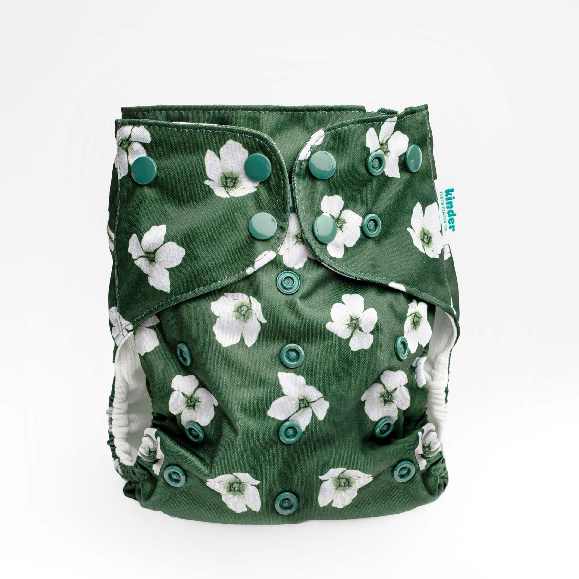 Kinder Cloth Diaper Co. Patterned Pocket Cloth Diaper with Athletic Wicking Jersey