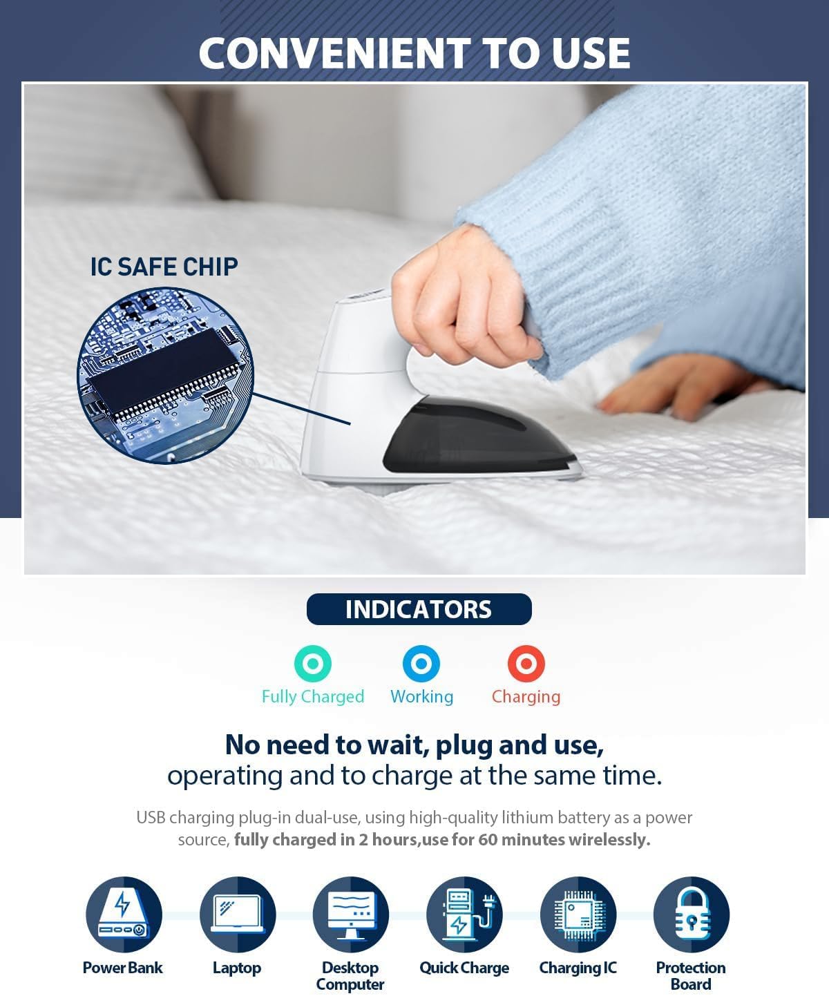 Bymore Fabric Shaver, Lint Shaver, Lint Remover Defuzzer Sweater Shaver for Clothes and Furniture(6-Leaf Blades,65mm Mesh,2 Blades Extra)