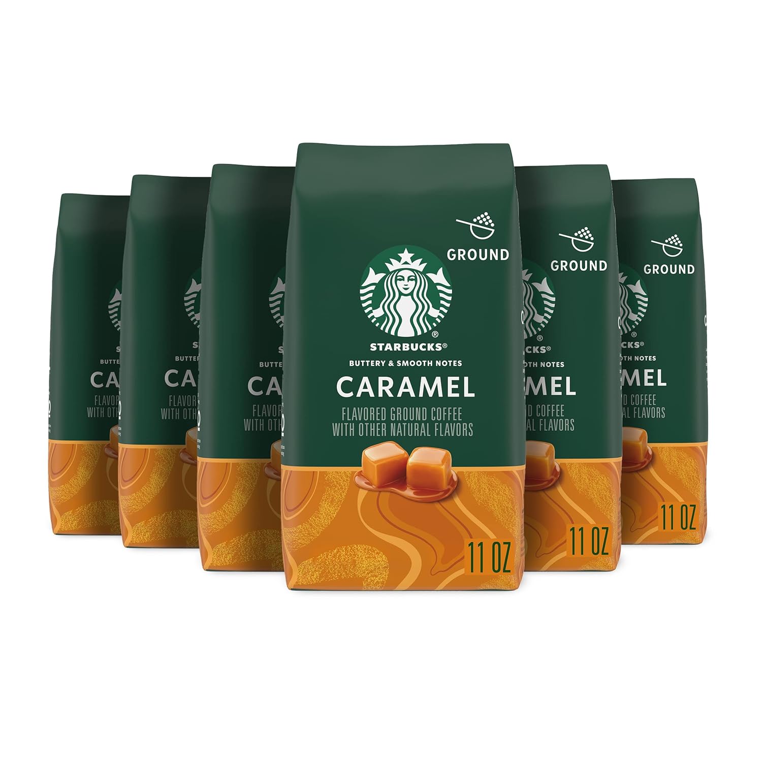 Starbucks Ground Coffee, Medium Roast Coffee, Pike Place Roast, 100% Arabica, 1 Bag (28 Oz)
