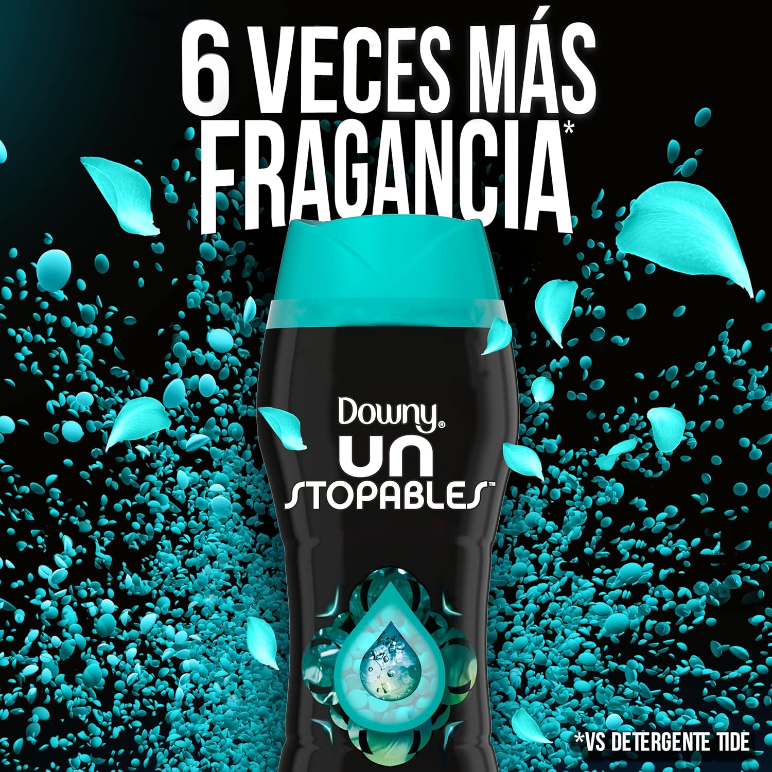 Downy Unstopables In Wash Scent Booster Beads, Fresh Scent, 24 oz, Downy Scent Booster Beads, Unstoppable Laundry Beads, Odor Protection