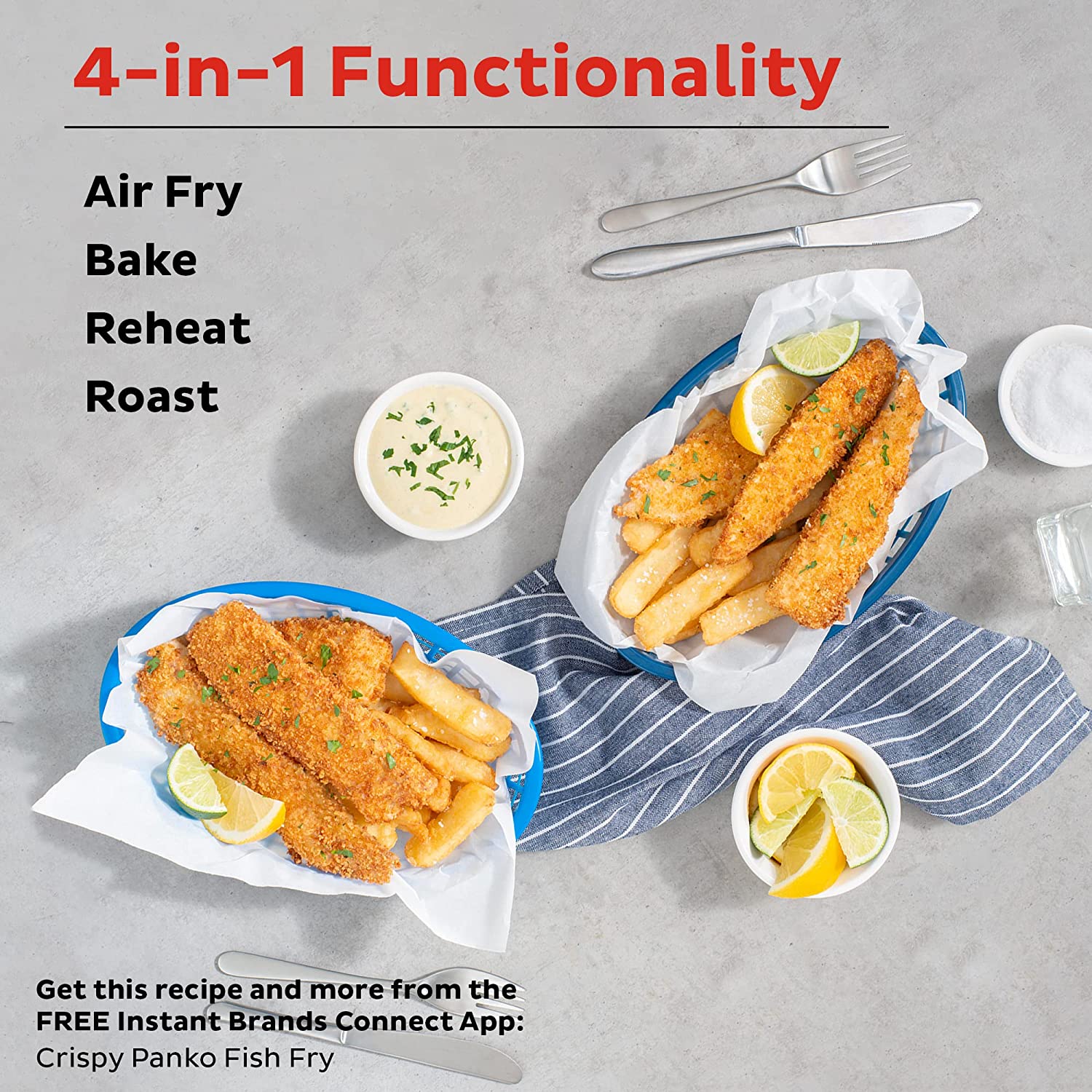 Omni Pro 19 QT/18L Air Fryer Toaster Oven Combo, From the Makers of Pot, 14-in-1 Functions, Fits a 12