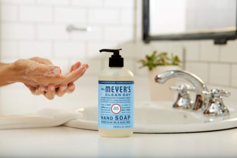 MRS. MEYER'S CLEAN DAY Liquid Hand Soap Refill, Rainwater, 33 OZ