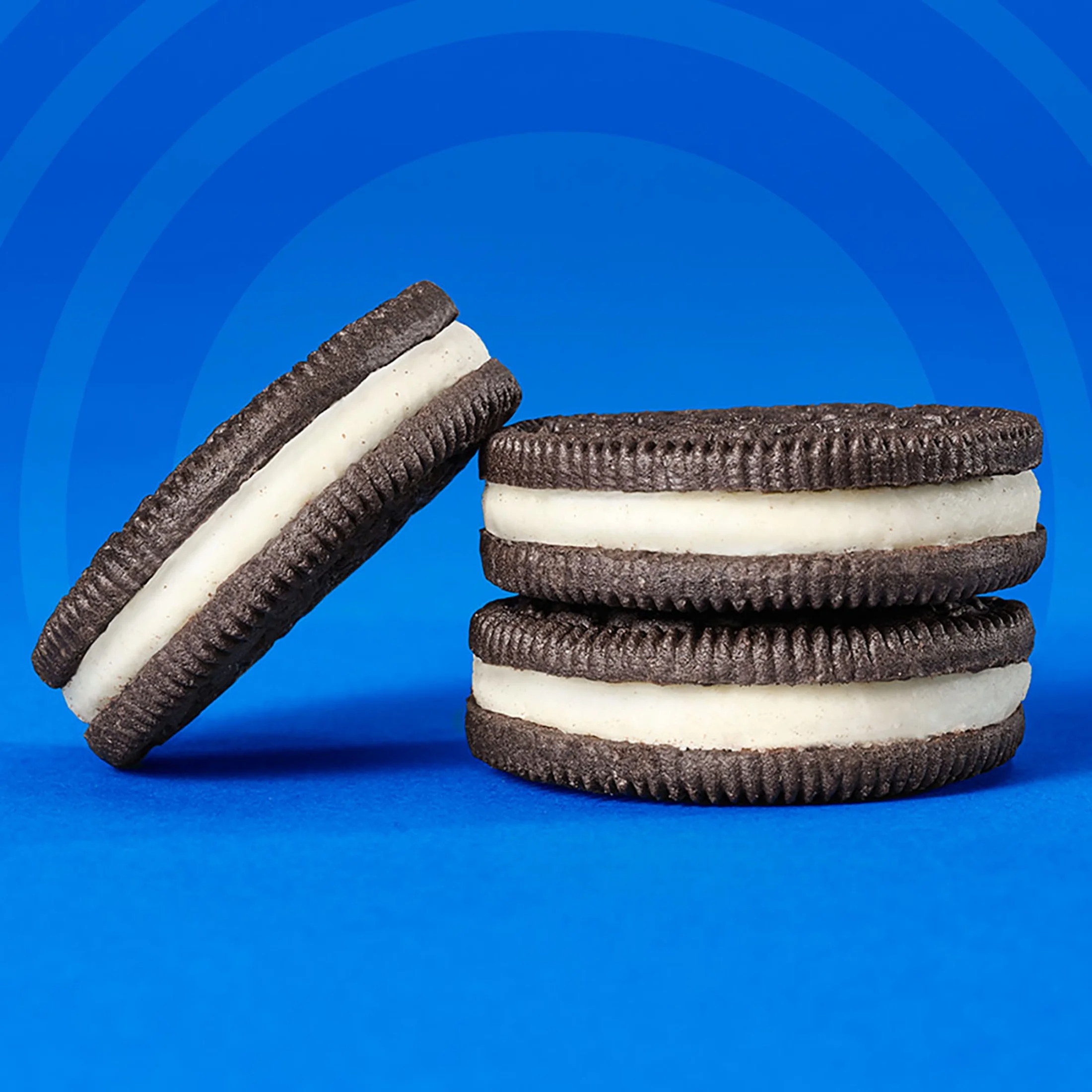 (3 pack) OREO Double Stuf Chocolate Sandwich Cookies, Family Size, 18.71 oz