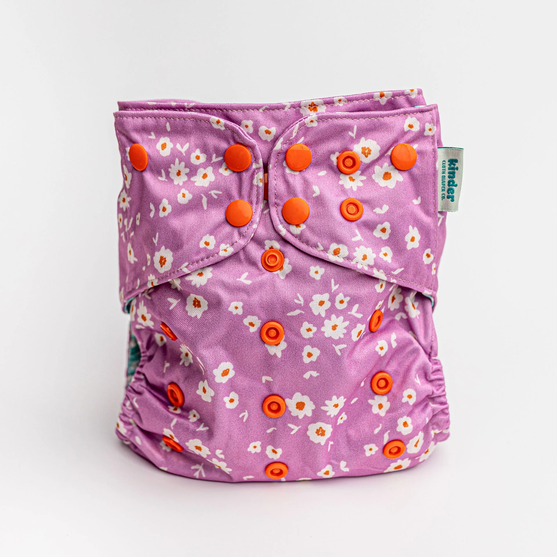 Kinder Cloth Diaper Co. Patterned Pocket Cloth Diaper with Athletic Wicking Jersey