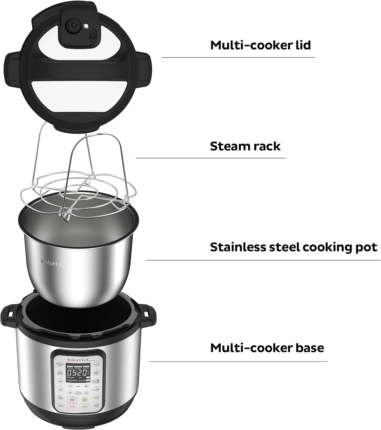 Instant Pot Duo Plus 9-in-1 Electric Pressure Cooker,