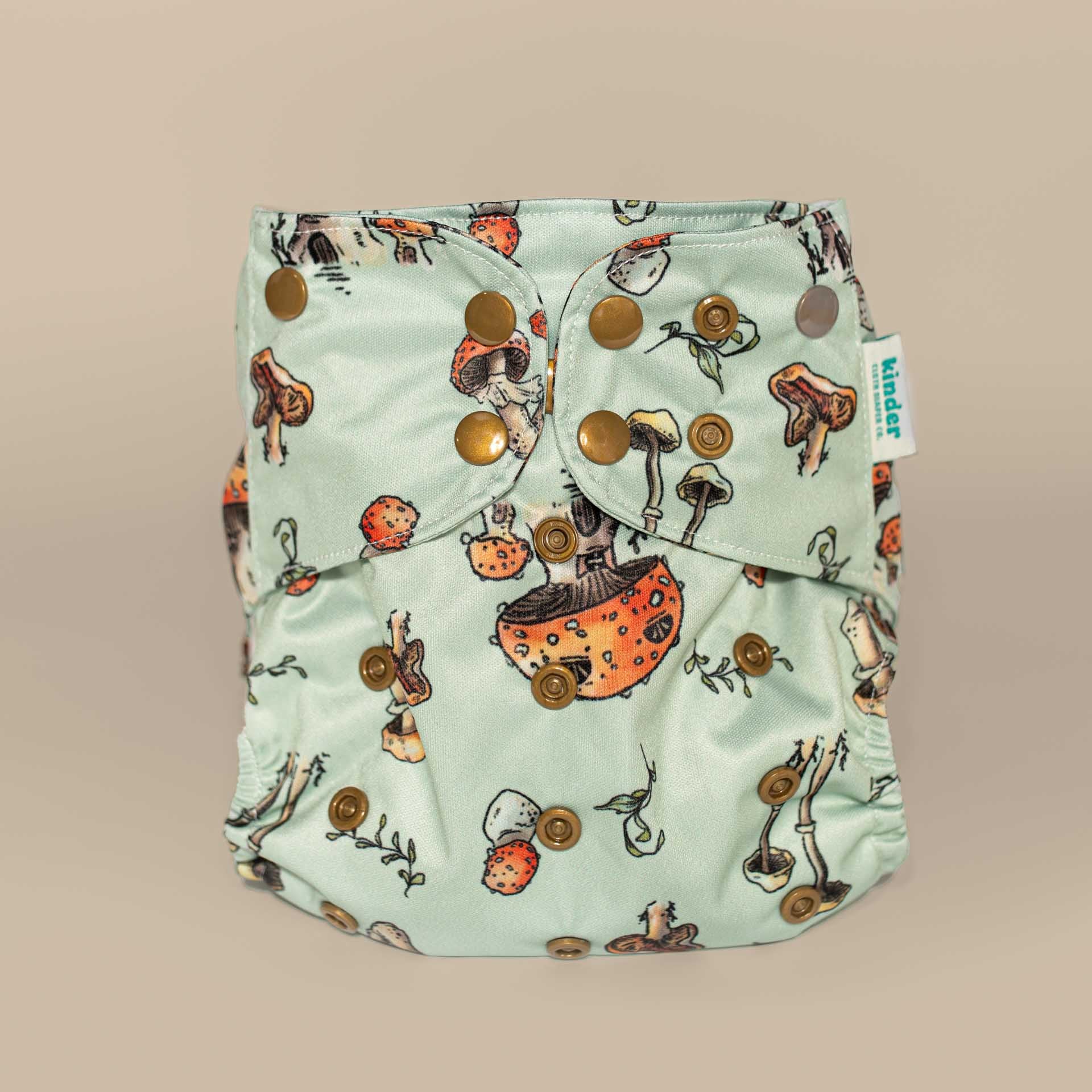 Kinder Cloth Diaper Co. Artist Collaborations Pocket Cloth Diaper with Athletic Wicking Jersey