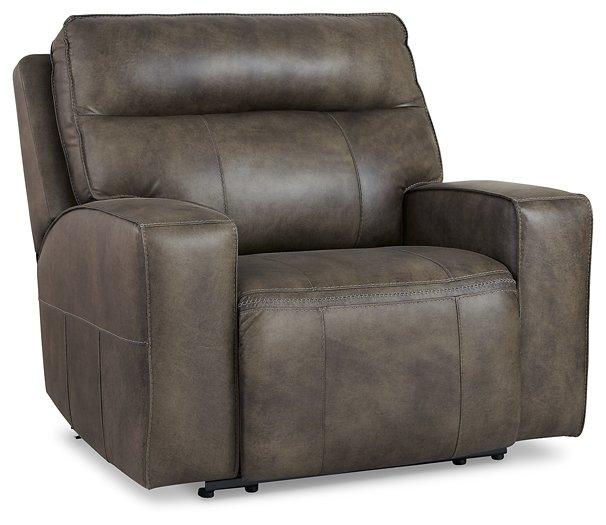 Game Plan Concrete Oversized Power Recliner