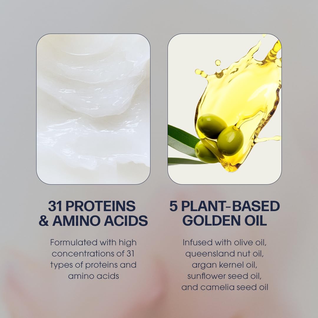 UNOVE Deep Damage Hair Treatment Mask Ex 320 ml/10.82fl.oz | Protein-Rich Nourishment | Deep Conditioner for Dry Damaged Hair | Fast & Easy Hair Mask | Deep Conditioning & Moisturizing | DR.FORHAIR