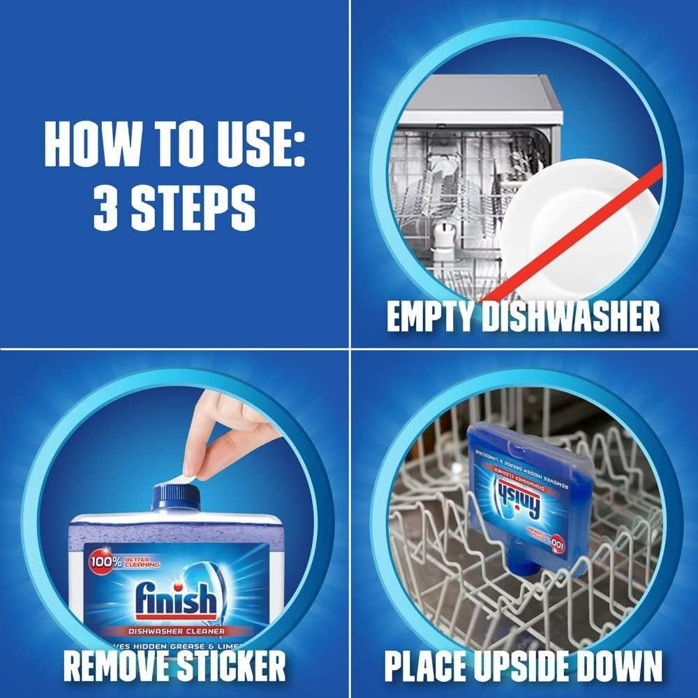 Finish Jet-Dry Rinse Aid, Dishwasher Rinse Agent & Drying Agent, 8.45 Fl Oz (Packaging May Vary)