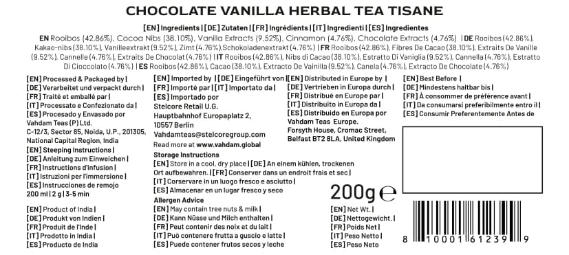 VAHDAM, Organic Turmeric Ginger Herbal Tea Bags (100 Pyramid Tea Bags) Caffeine Free, Non GMO, Gluten Free | 100% Pure Herbal Blend - Savory & Spicy | Plant-Based Tea Bags | Resealable Ziplock Pouch
