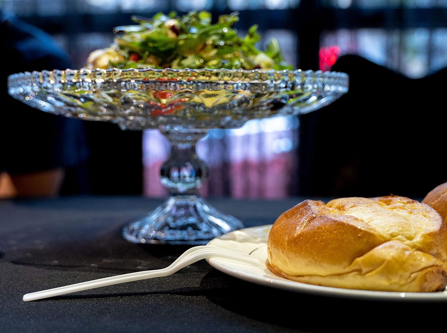 POSATE Heavy Weight Plastic Forks, Clear Disposable, 100 Count