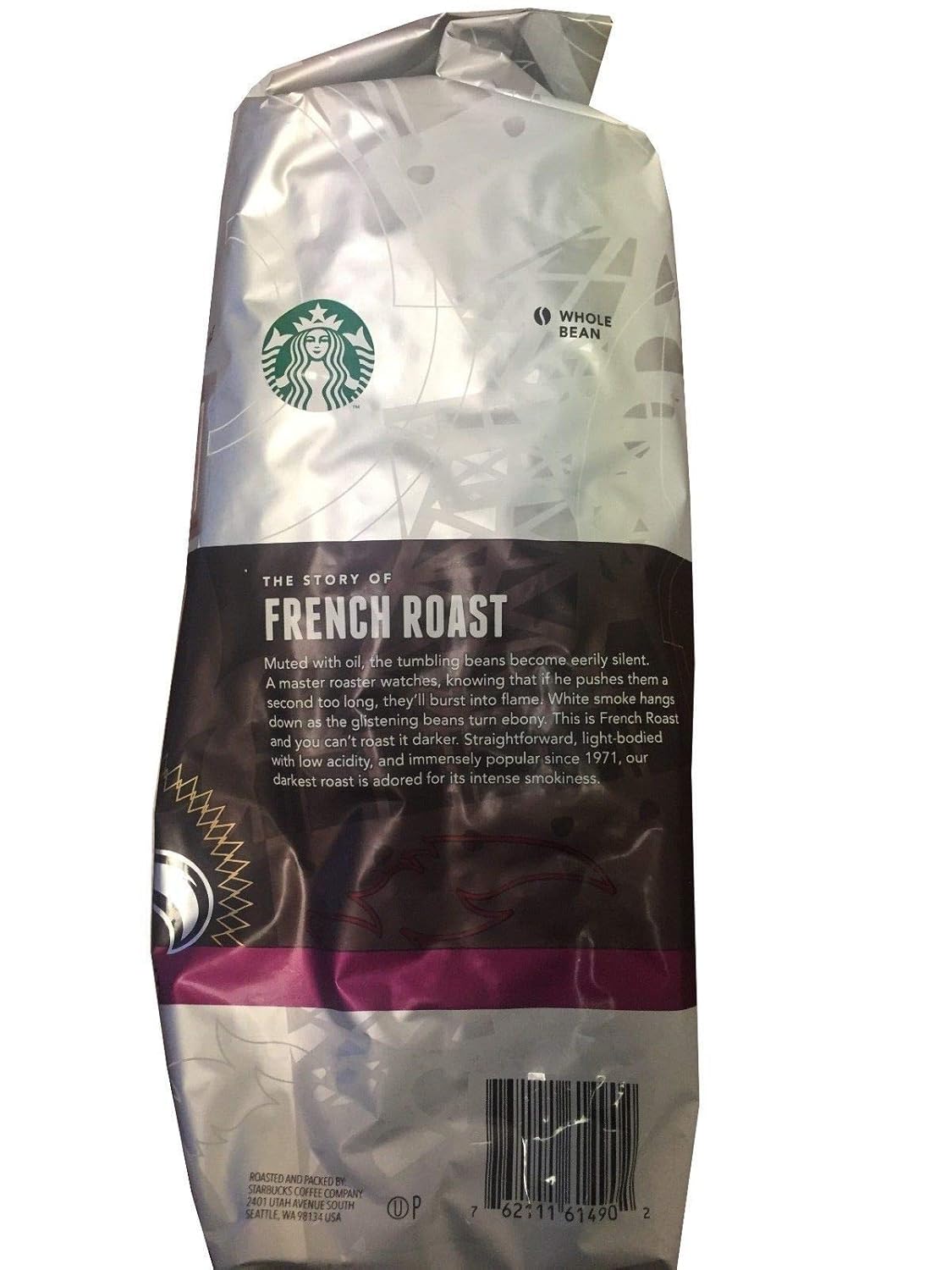 Starbucks Whole Bean Coffee, Dark Roast Coffee, Espresso Roast, 100% Arabica, 1 bag (40 oz)