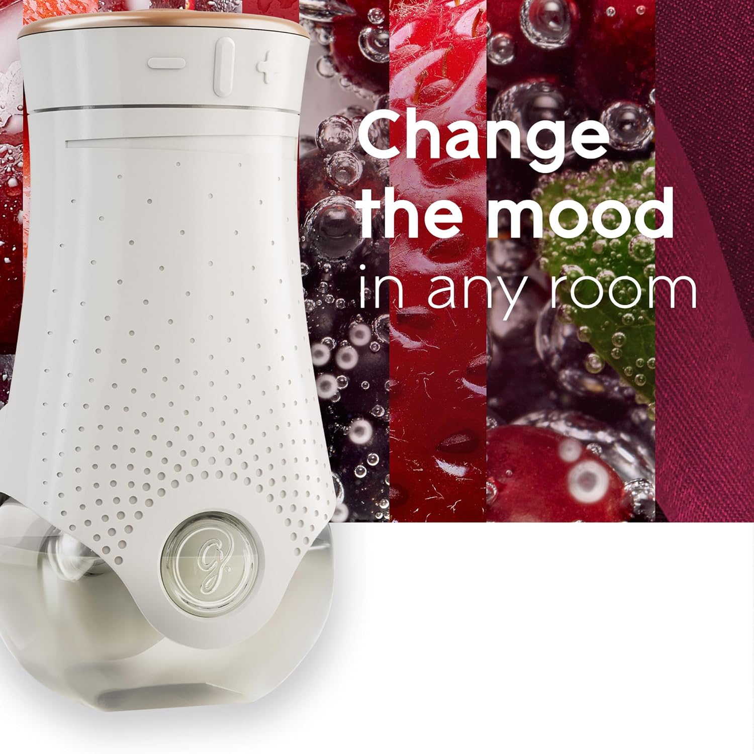 Glade PlugIns Refills Air Freshener, Scented and Essential Oils for Home and Bathroom, Apple Cinnamon, 3.35 Fl Oz, 5 Count