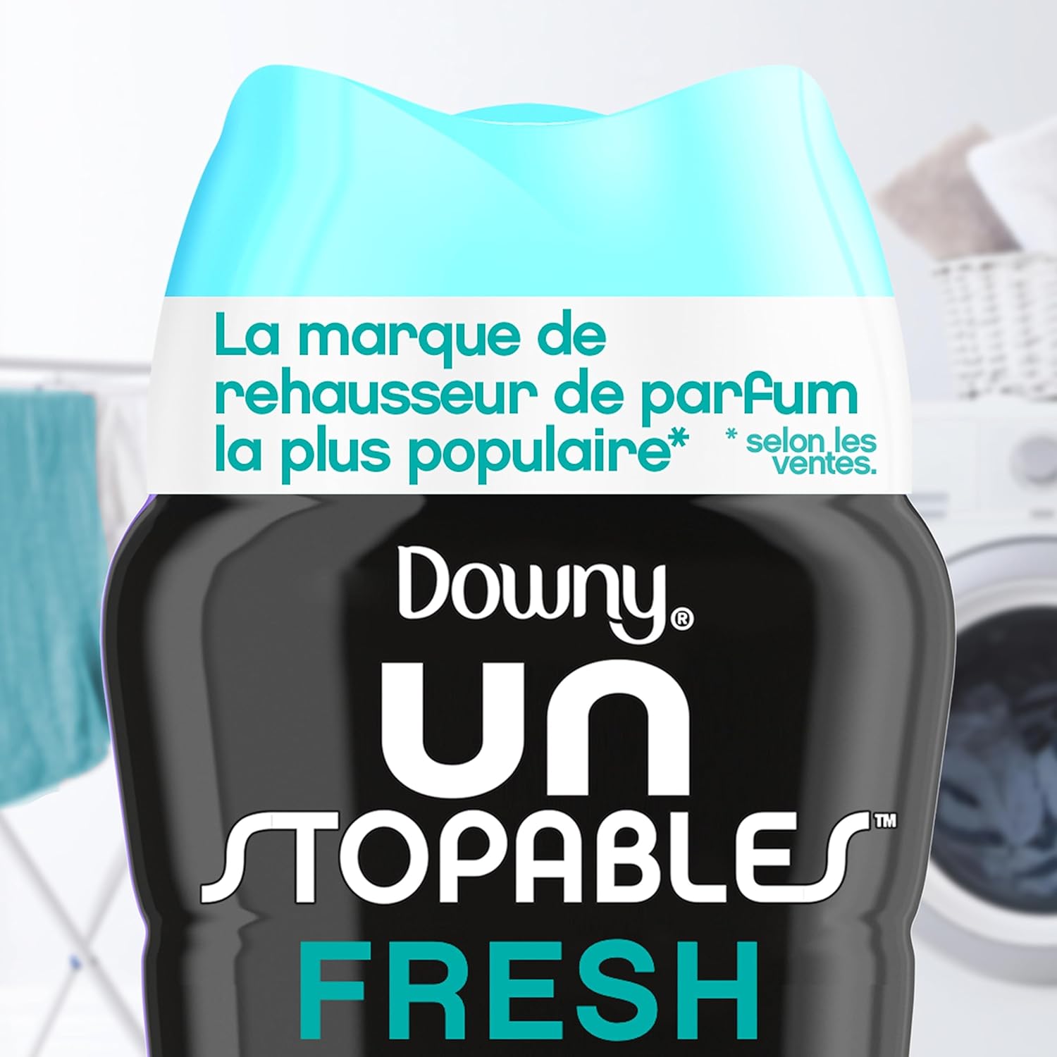 Downy Unstopables In Wash Scent Booster Beads, Fresh Scent, 24 oz, Downy Scent Booster Beads, Unstoppable Laundry Beads, Odor Protection