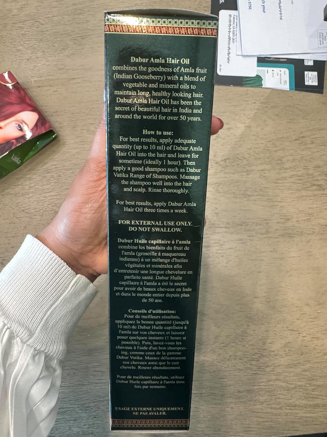 Dabur Amla Hair Oil - Nourishing Indian Oil for Men & Women, for Healthy, Moisturized Hair and Scalp (300ml)