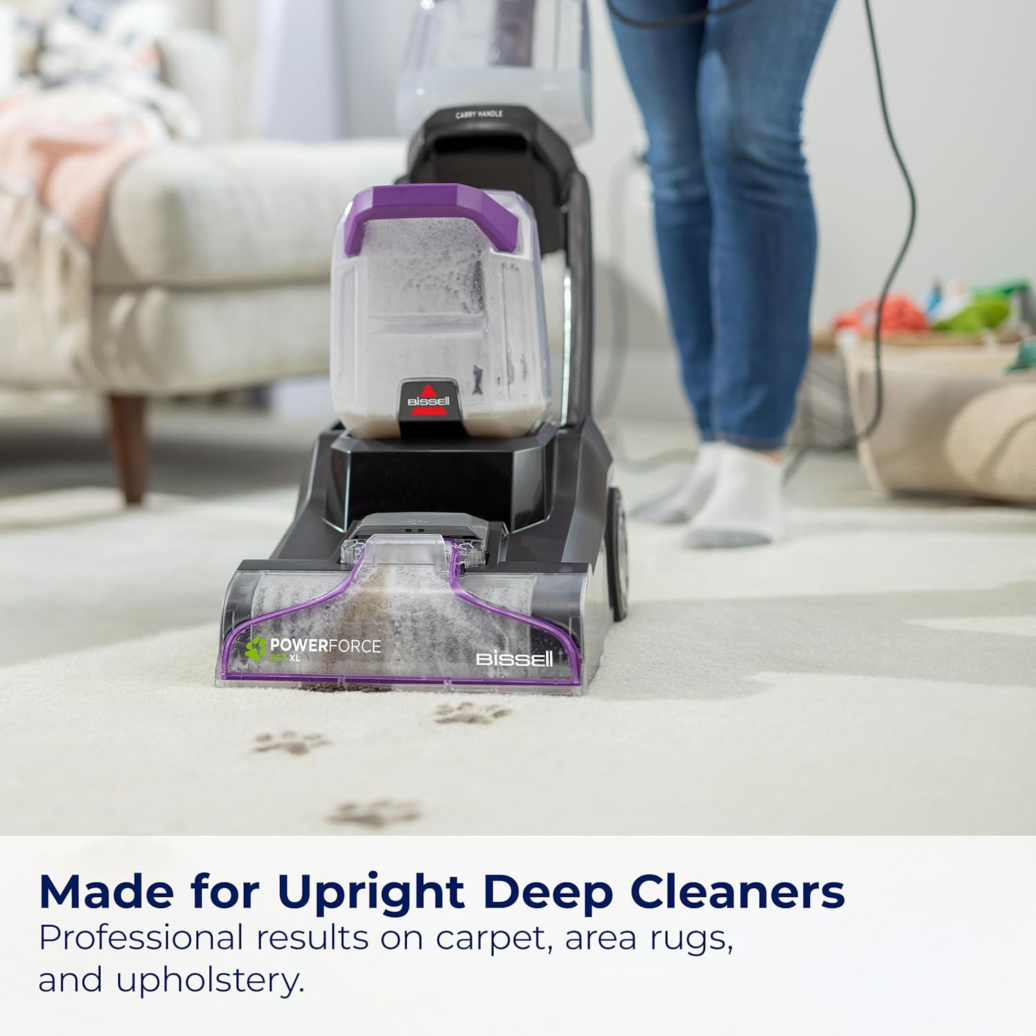 Bissell Professional Pet Urine Elimator with Oxy and Febreze Carpet Cleaner Shampoo 48 Ounce