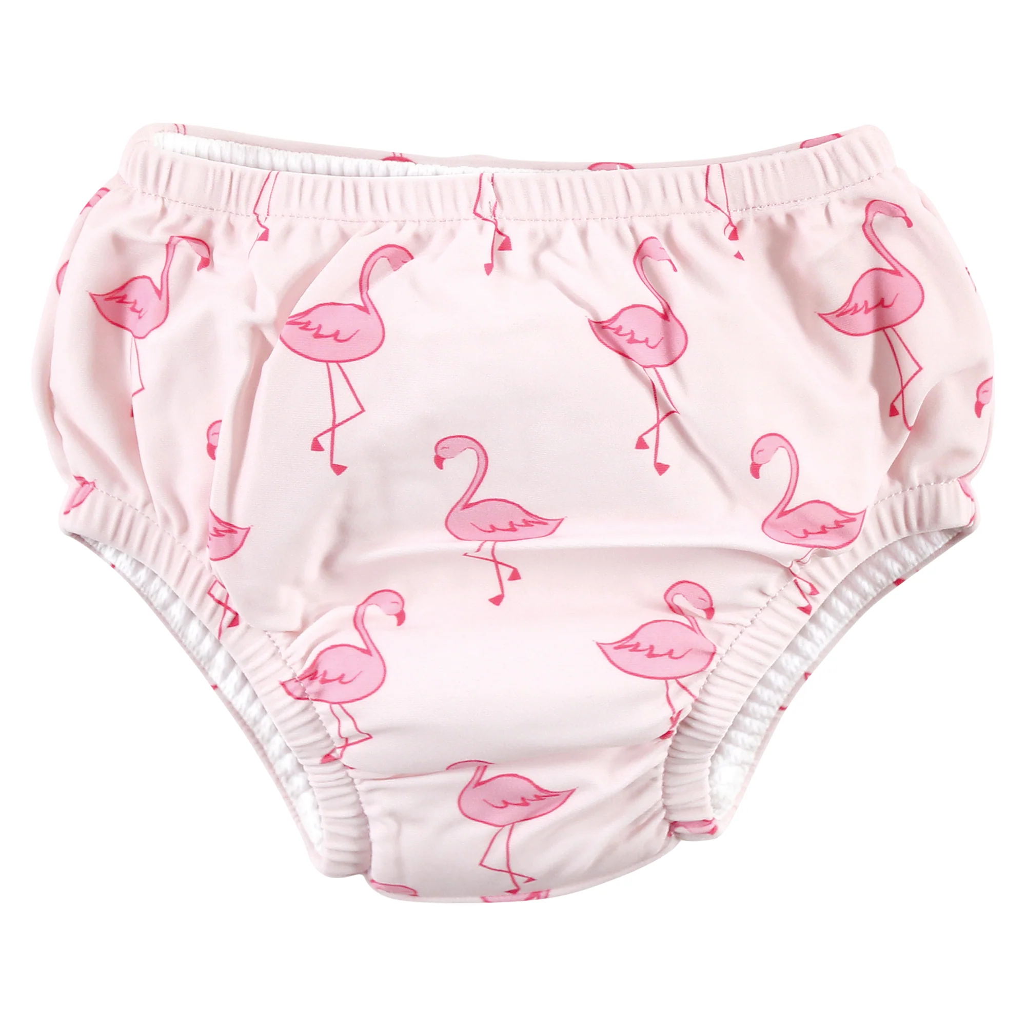 Hudson Baby Infant Girl Swim Diapers, Flamingo Tropical